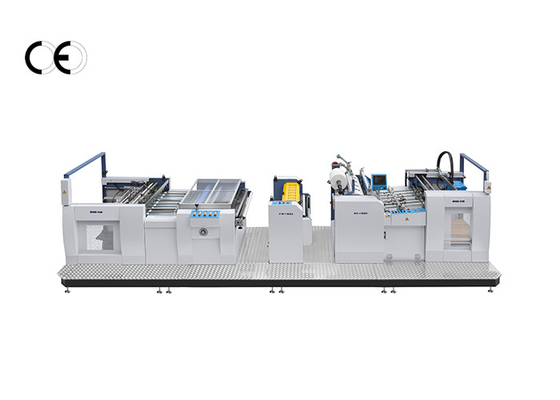 China Two Units Industrial Laminating Machine High Efficiency Induction Heating supplier