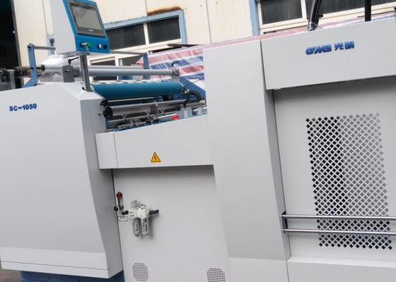 China PLC Thermal Film Laminating Machine , Servo Motor Driven Post Press Machines supplier