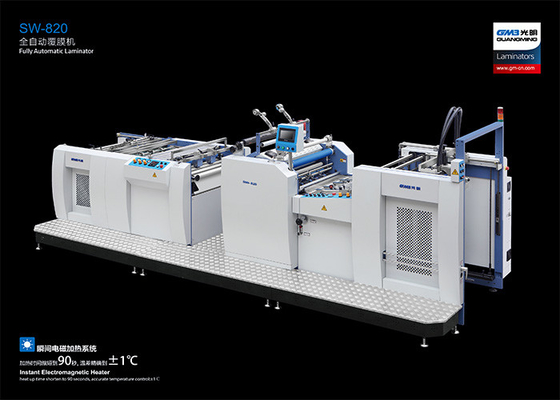 China High Efficiency Industrial Laminating Machine 820 * 1050MM Max Paper supplier