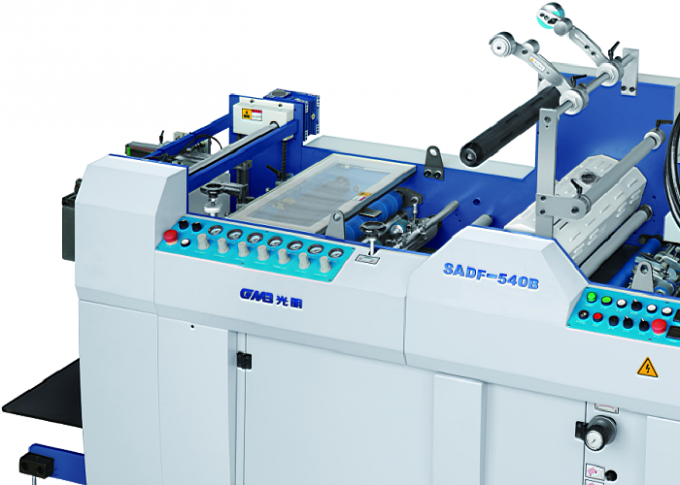 Fully Automatic B2 Label Lamination Machine PLC Control Double Sided Type