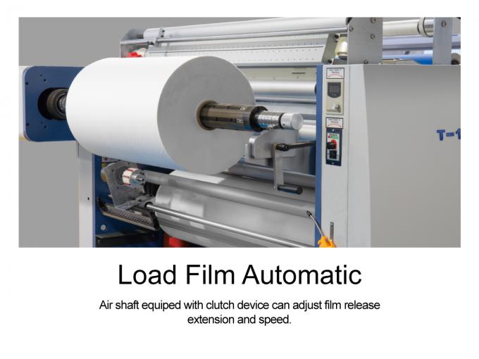 Chain Cutter BOPP Film Lamination Machine , Automatic Thermal Lamination Machine
