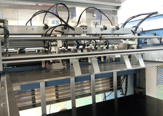 China GMB Hot Lamination Machine Servo Control Feeding 8500 * 2400 * 1950MM supplier