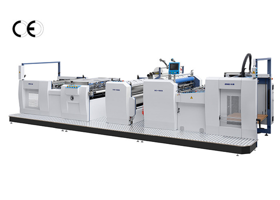 China Flexible Thermal Film Laminating Machine With Additional Engraving Roller supplier